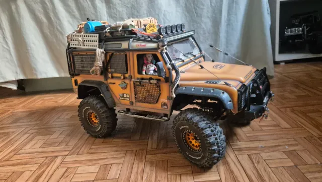 Land Rover TRX4 RC Crawler Naranja
