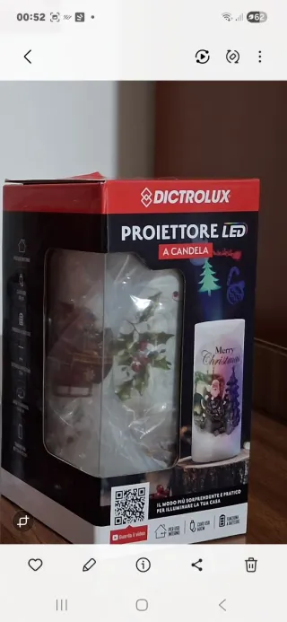 Proiettore LED DICTROLUX a Candela Natale
