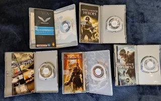 PSP 2004 Nera + 6 Giochi