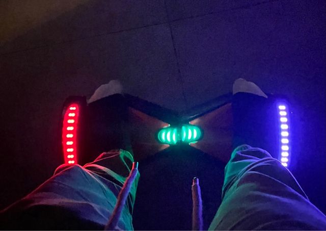 Hoverboard Negro y Rojo