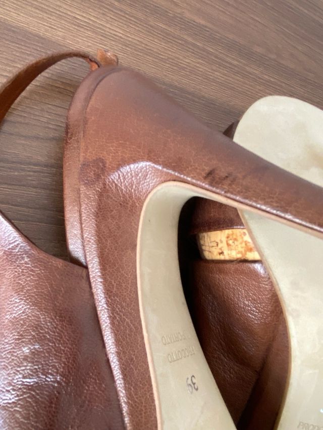 Sandalias Bruno Premi Piel Marrón