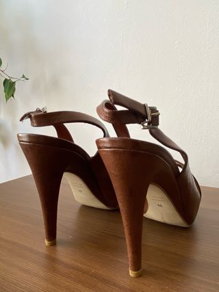 Sandalias Bruno Premi Piel Marrón