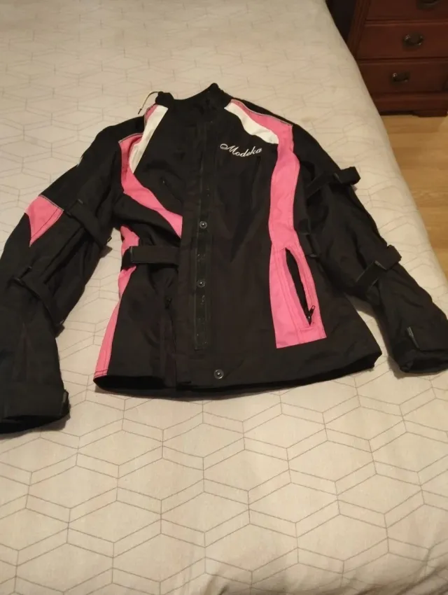 Chaqueta Moto Chica Talla L (42)