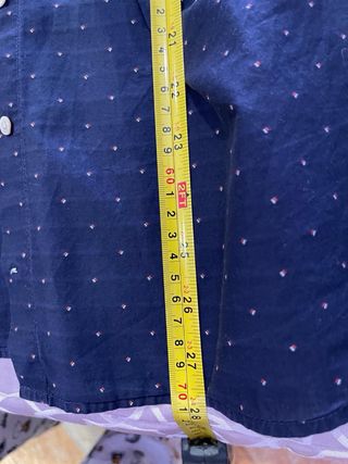 Camisa El Ganso Mujer Azul Estampada