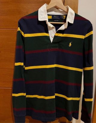 Polo Ralph Lauren Manga Larga Rayas Talla s