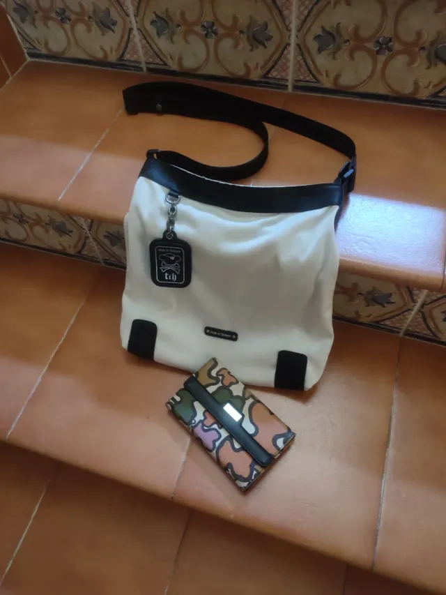 Bolso Tous Blanco y Negro