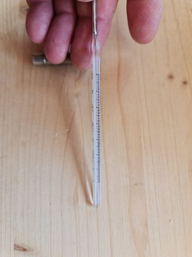 Termómetros antiguos con funda