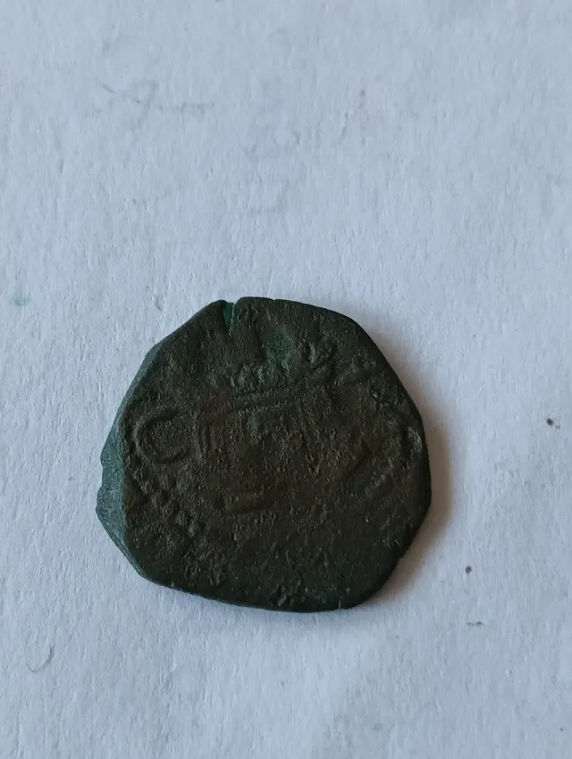 2 Monedas Felipe II: 2 Cuartos y 2 Maravedís