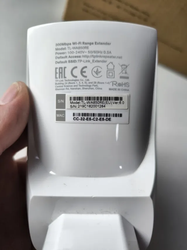 TP-Link Extensor WiFi RE