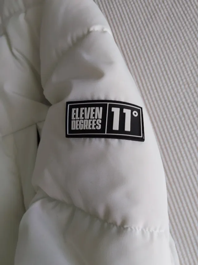 Plumífero Eleven Degrees Blanco Talla XS