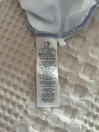 Conjunto Bikini y Vestido Playa Rayas. 7-8 años