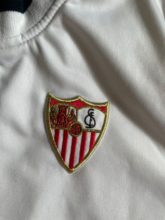 Sudadera Sevilla FC Umbro Blanca
