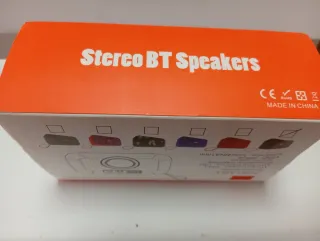 Altavoz T&G Negro con Asa Naranja