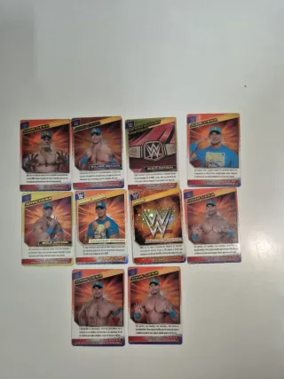 +200 Cartas WWE 2015 y 2016