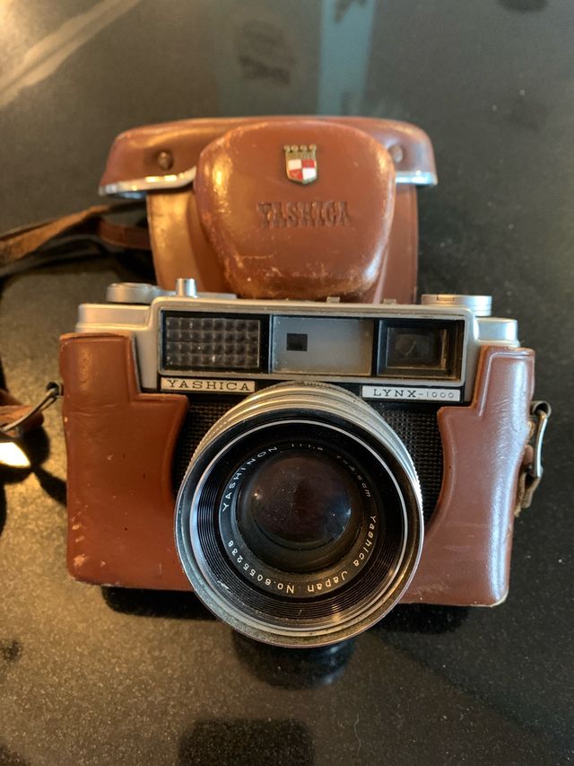 Fotocamera Yashica Lynx-1000 Marrone/Argento