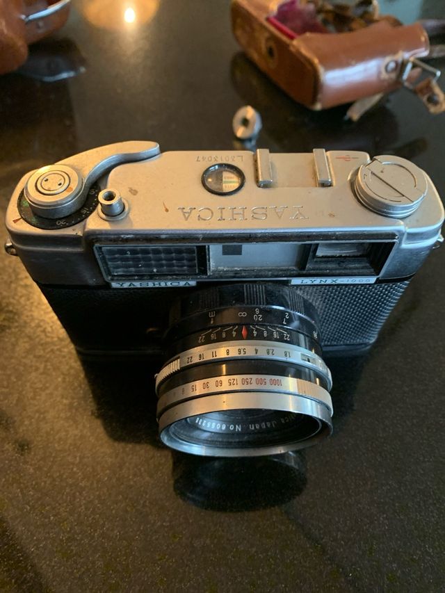 Fotocamera Yashica Lynx-1000 Marrone/Argento