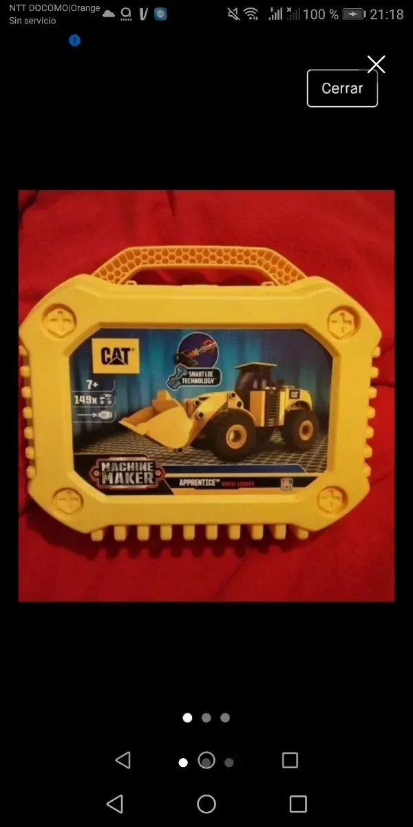 Maletín CAT Machine Maker Apprentice