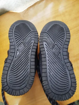 Zapatillas Negras Chunky/Skater   NUEVAS