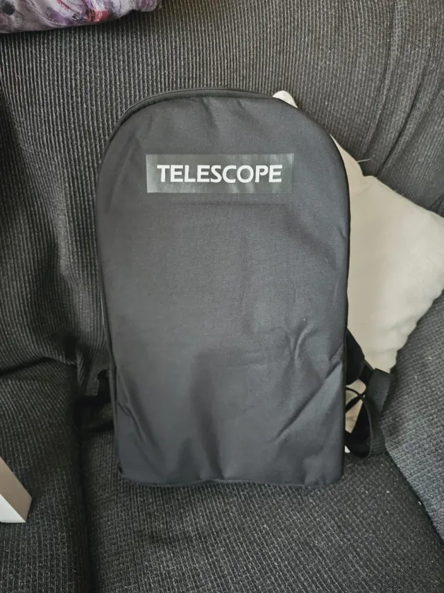 Telescopio F40070M con trípode y accesorios