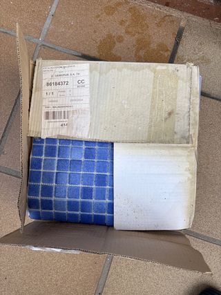 Gresite azul piscina LEROY MERLIN (2 m2)