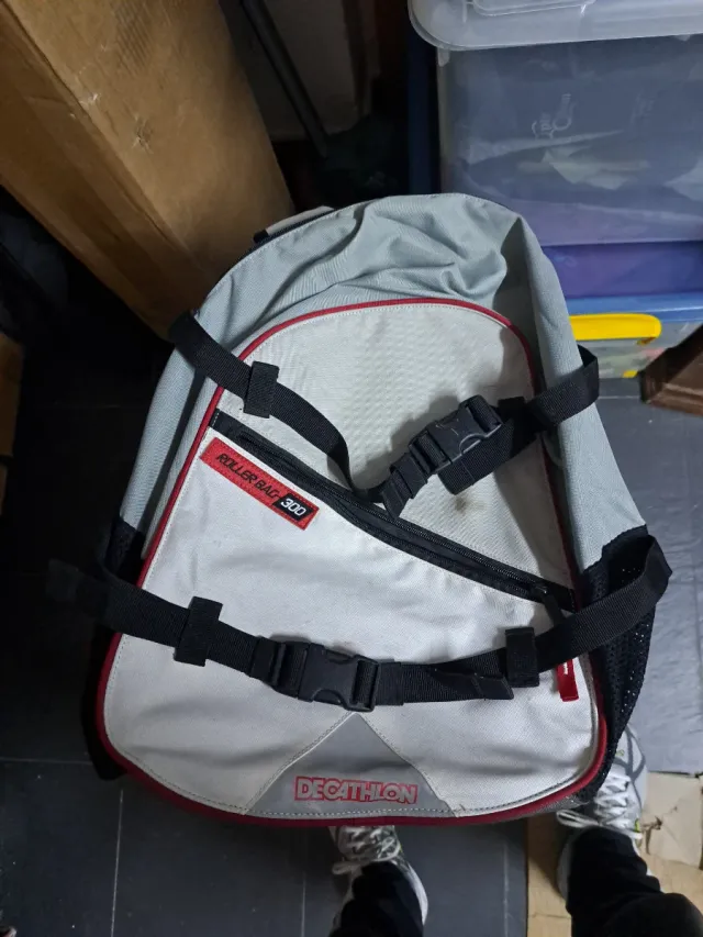Mochila para patines Decathlon Roller Bag 300