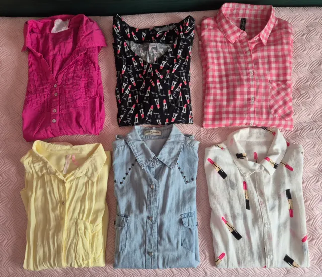 Lote 6 Camisas Talla M