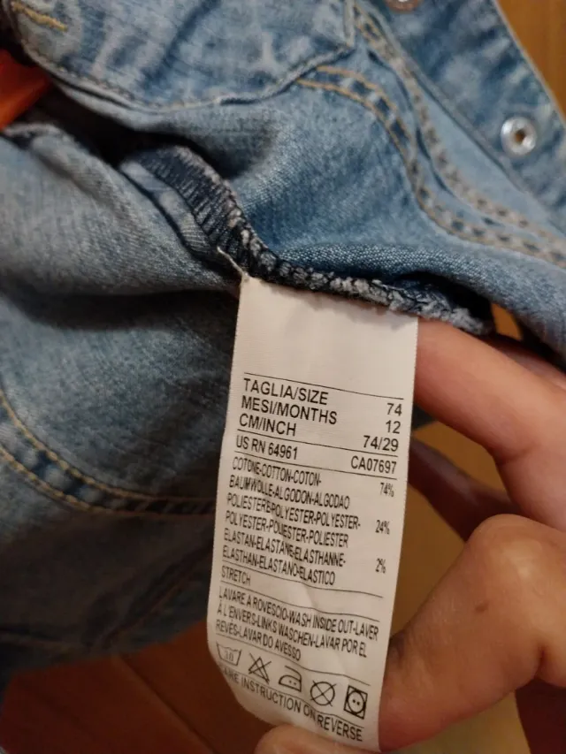 Chaqueta vaquera para niñ@ Talla 2