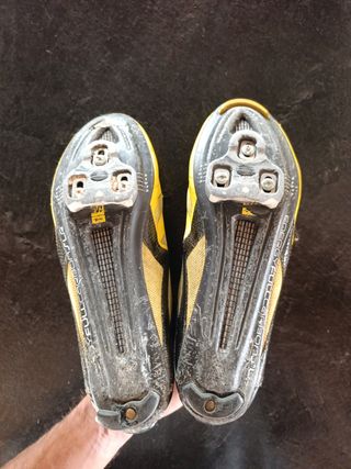 Zapatillas Mavic Carretera Amarillas