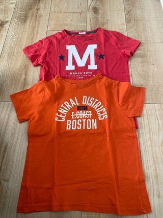 Lote 12 Camisetas Manga Corta Niño Talla 9-11