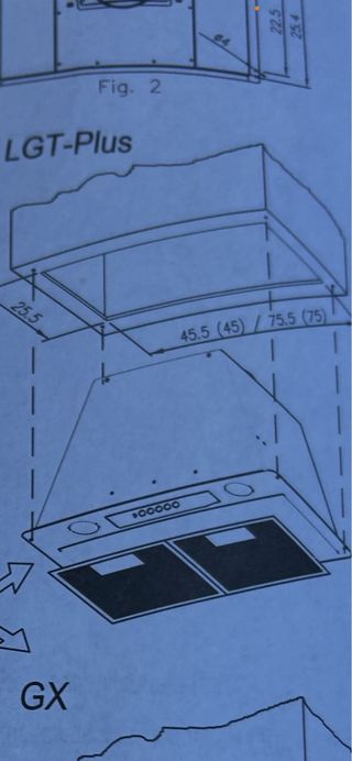 Campana extractora Cata