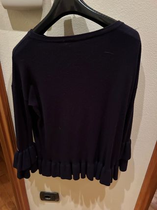 Maglia donna con volant