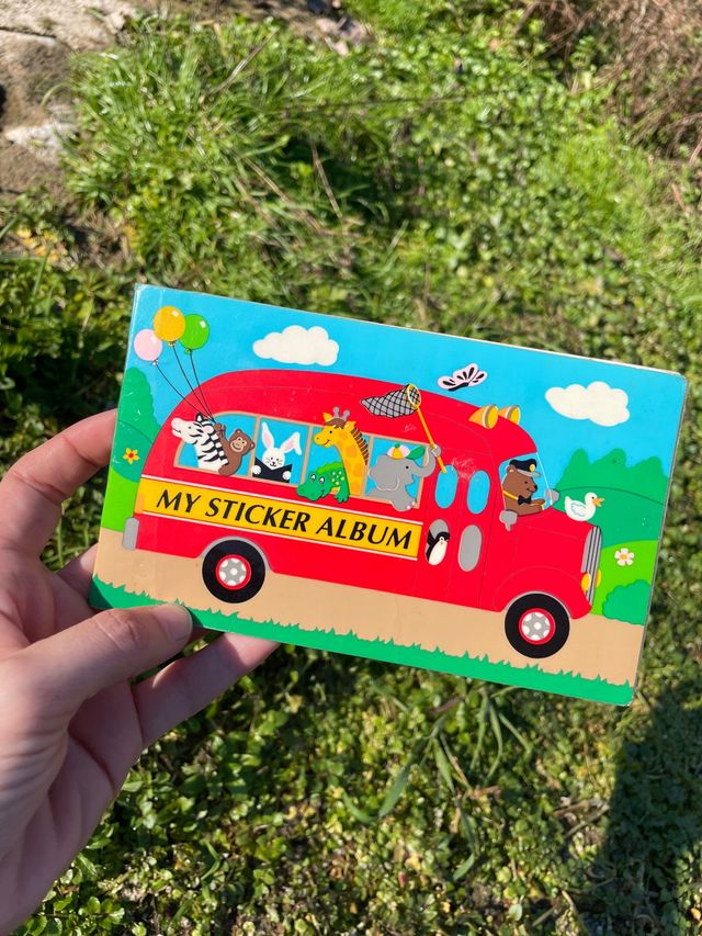 Sticker álbum de la infancia