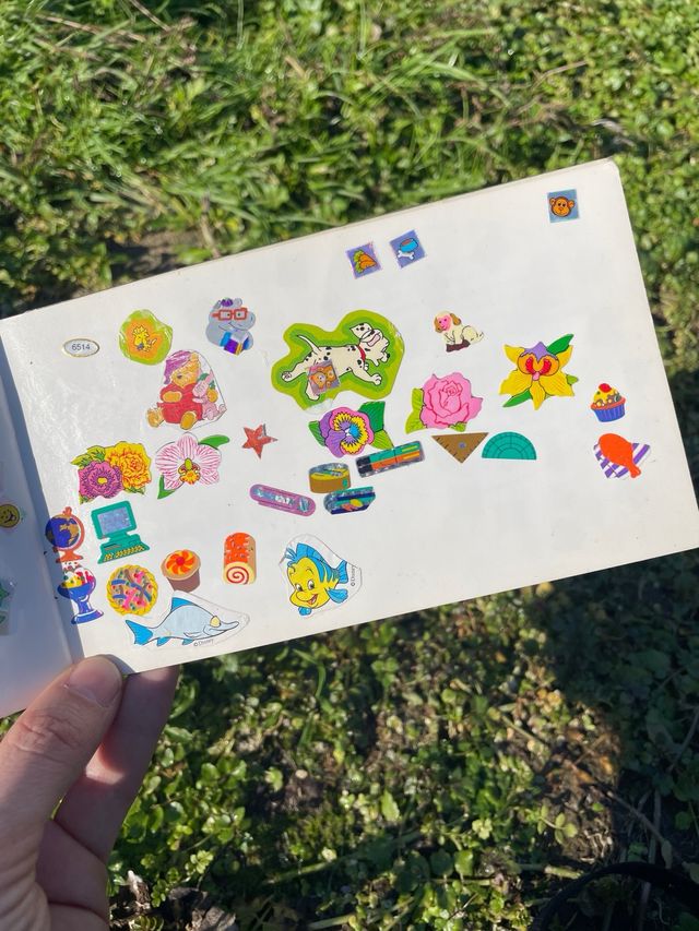 Sticker álbum de la infancia