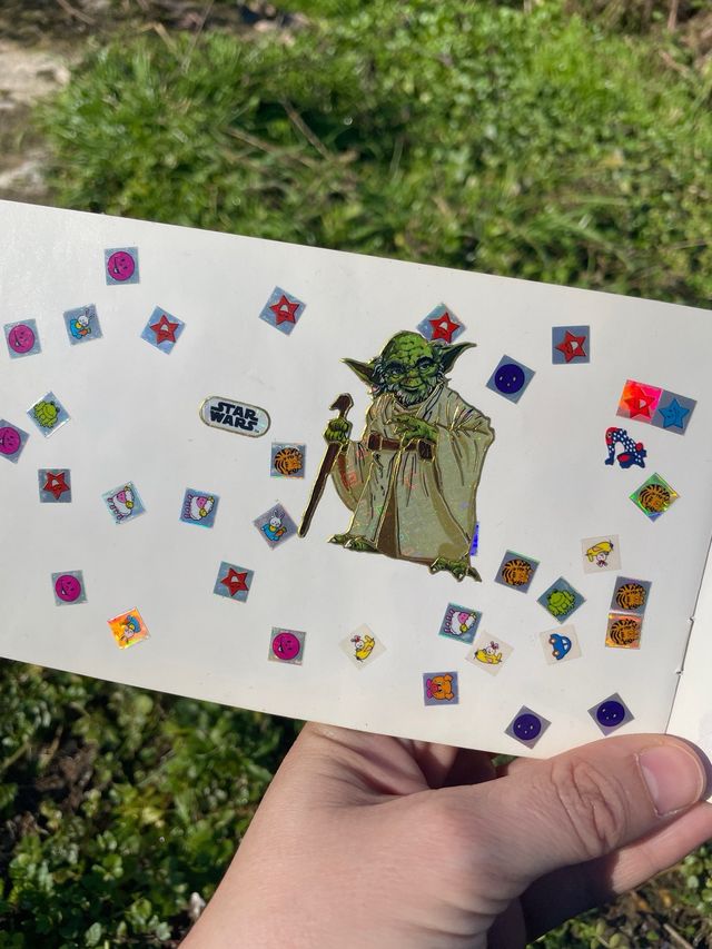 Sticker álbum de la infancia