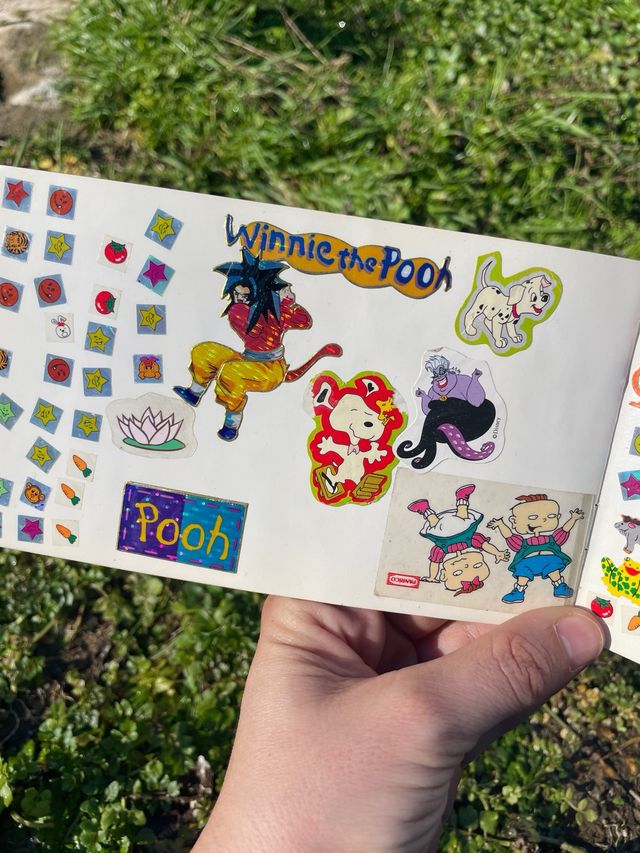 Sticker álbum de la infancia