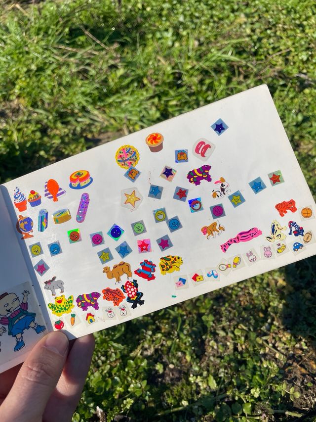 Sticker álbum de la infancia