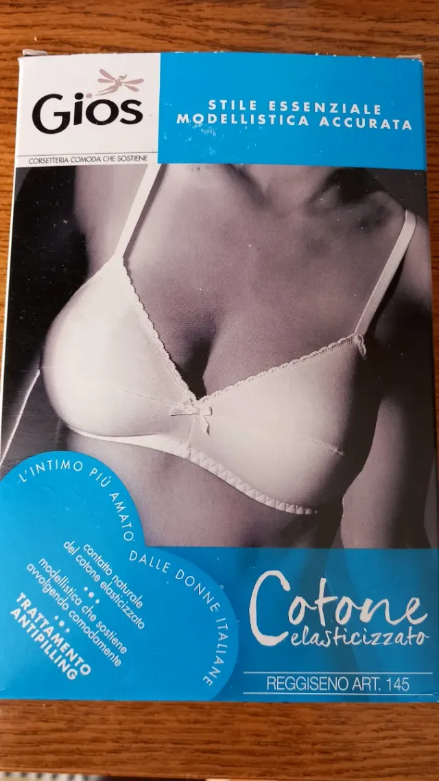 Reggiseno Gios cotone elasticizzato 3B