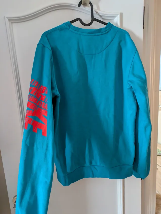 Sudadera Nike bicolor con cremallera