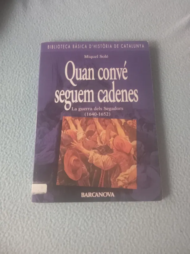 Quan convé seguem cadenes la guerra dels Segado...