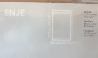 Tende a rullo Ikea Enje 80 e 100x250cm