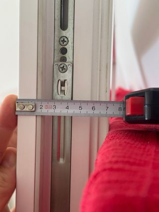 Ventana PVC Climalit Oscilo-batiente 2 hojas