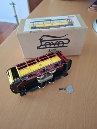 Juguete Paya Hojalata Reedición Tranvía 1905