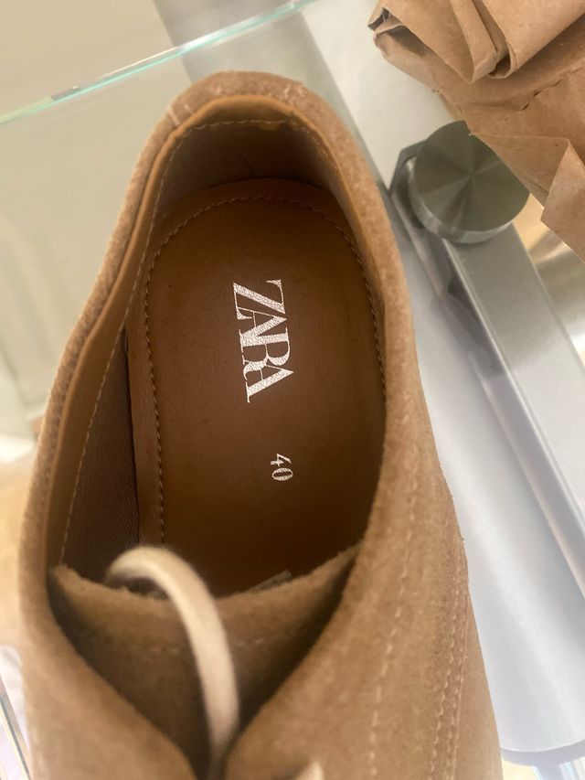 Zapatos Zara Hombre Marrones