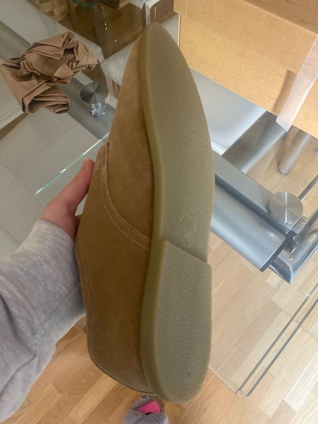 Zapatos Zara Hombre Marrones