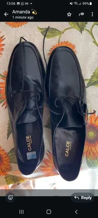 Zapatos de piel hombre talla 43