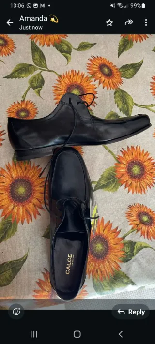 Zapatos de piel hombre talla 43