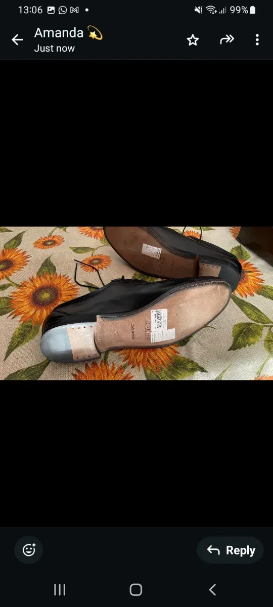 Zapatos de piel hombre talla 43