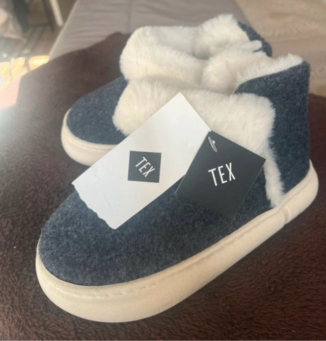 Zapatillas de borrego con forro de pelo