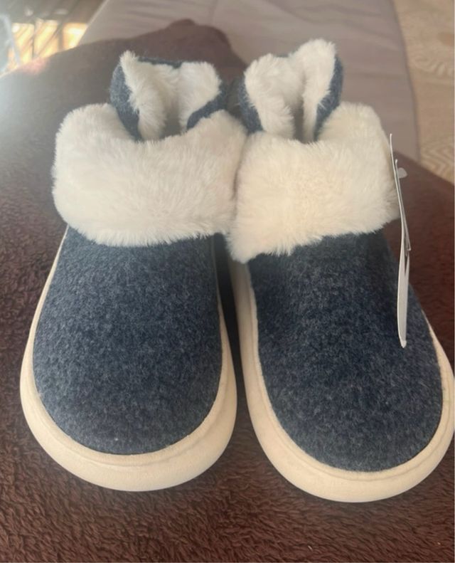 Zapatillas de borrego con forro de pelo