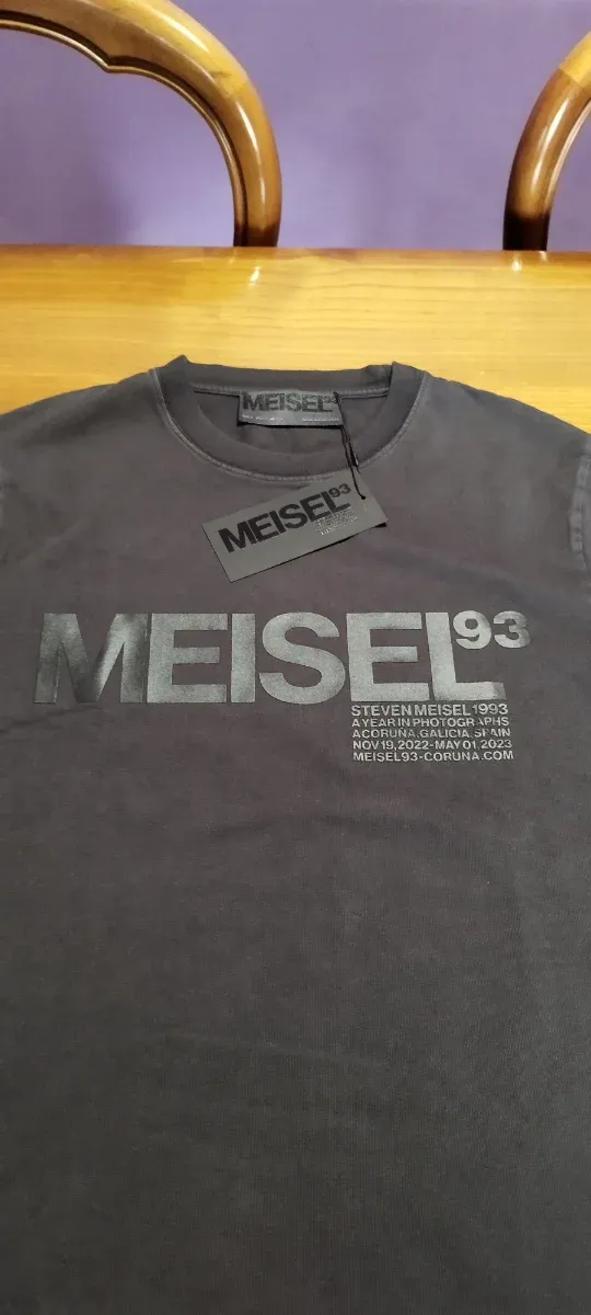 Camiseta Zara Steven Meisel 1993 Gris ZARA